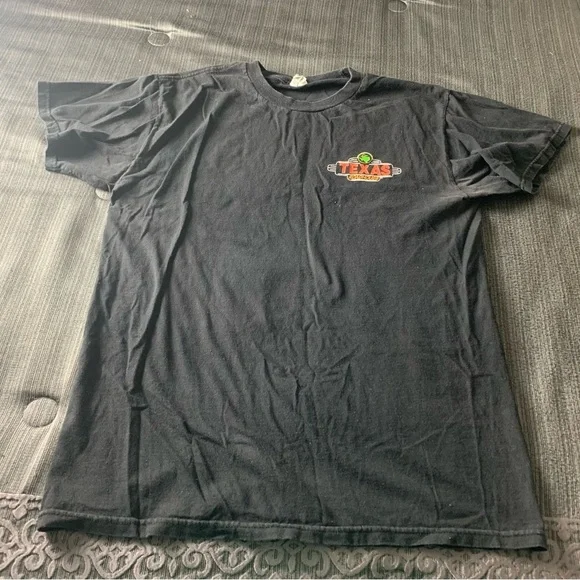 Vintage Texas Roadhouse Black Tee Nowhere else but - Picture 7 of 11